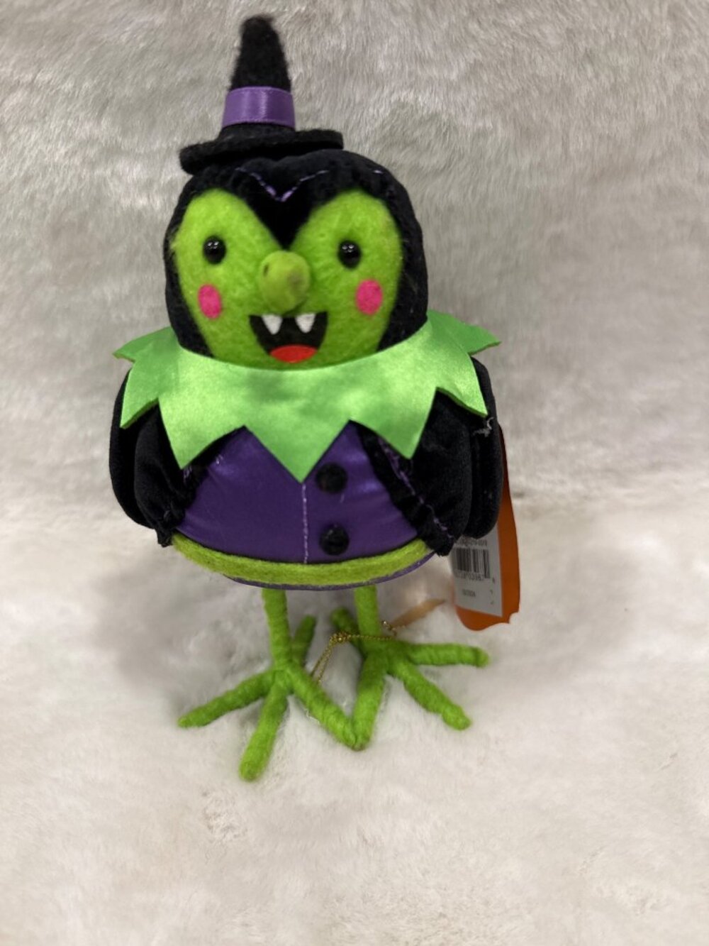Hyde and Eek! Boutique Featherly Friends Witch Spellma Halloween Decor 2024 - Picture 2 of 8